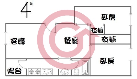 格局圖