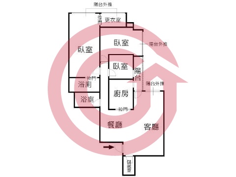 格局圖