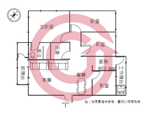 格局圖