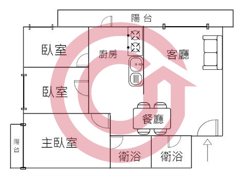 格局圖