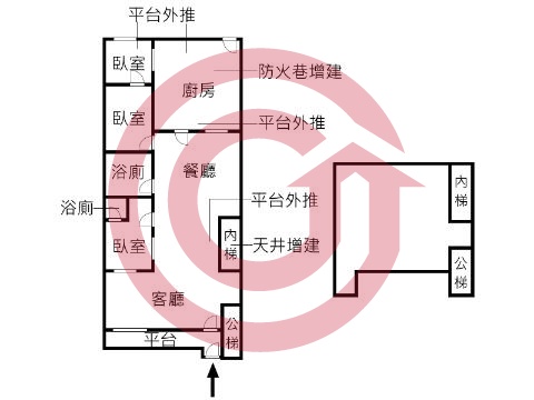 格局圖