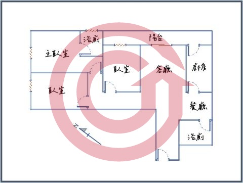 格局圖