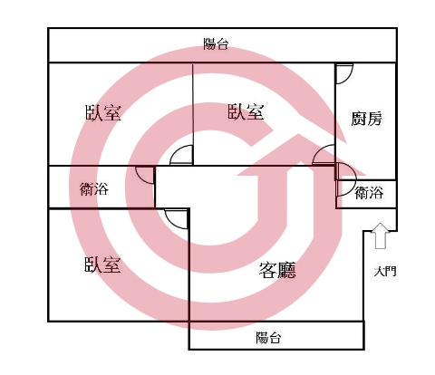 格局圖