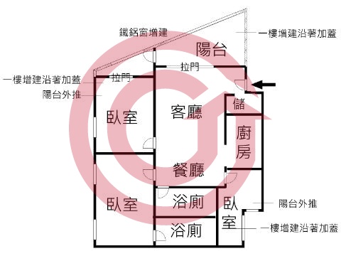 格局圖