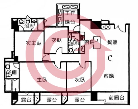 格局圖