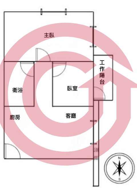 格局圖