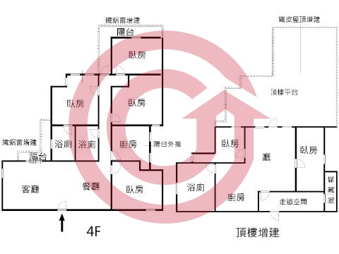 格局圖