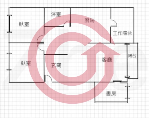 格局圖