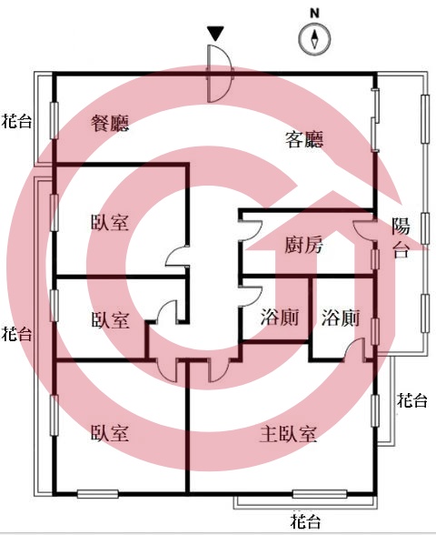 格局圖