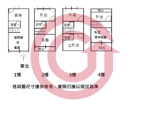 格局圖