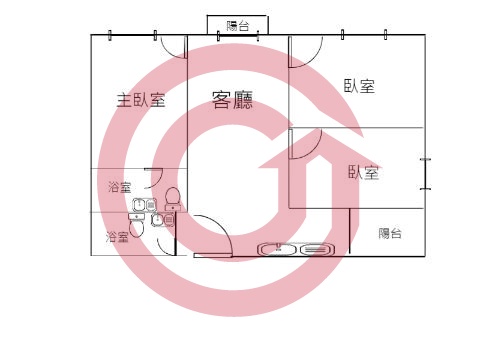 格局圖