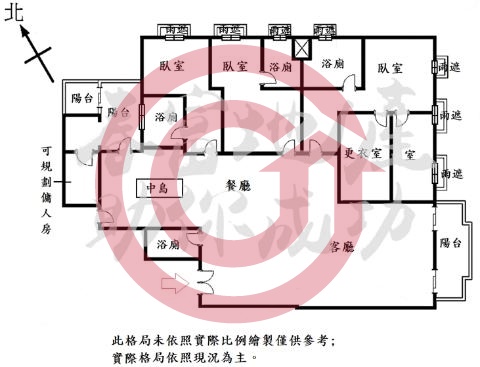 格局圖