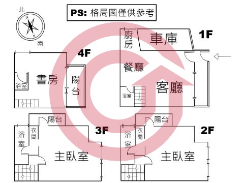 格局圖