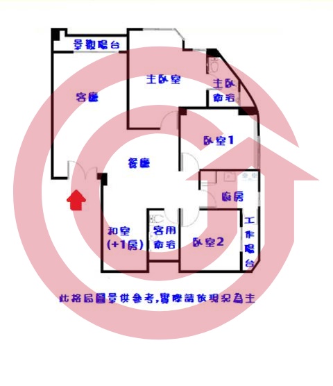 格局圖