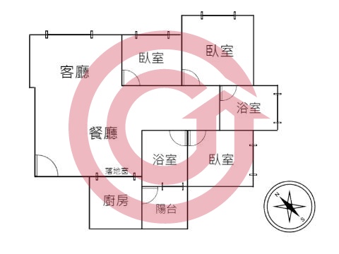 格局圖