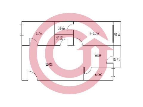 格局圖