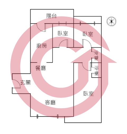 格局圖