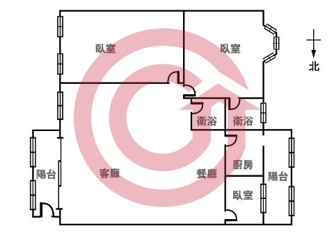 格局圖