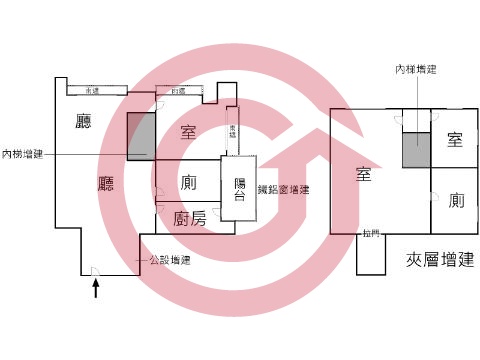 格局圖