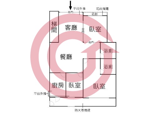 格局圖