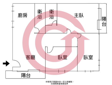 格局圖