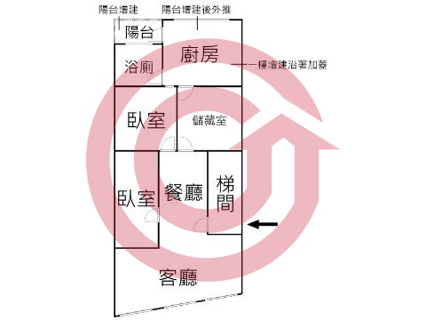 格局圖