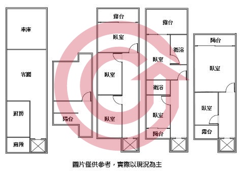 格局圖