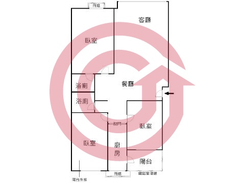 格局圖