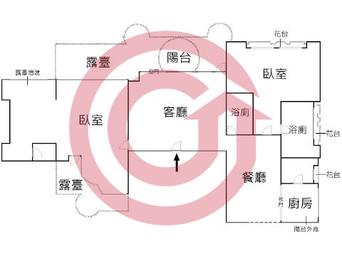 格局圖