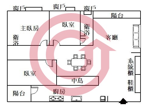 格局圖