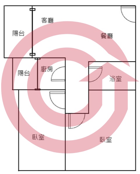 格局圖