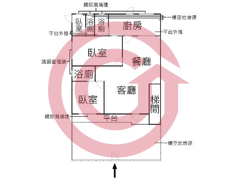 格局圖