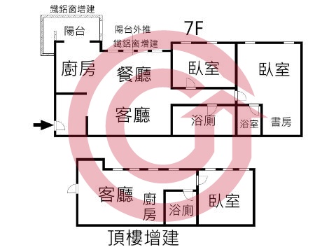 格局圖