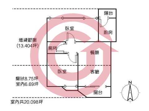 格局圖