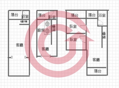 格局圖