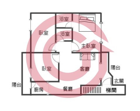 格局圖