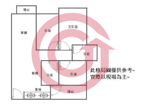 格局圖