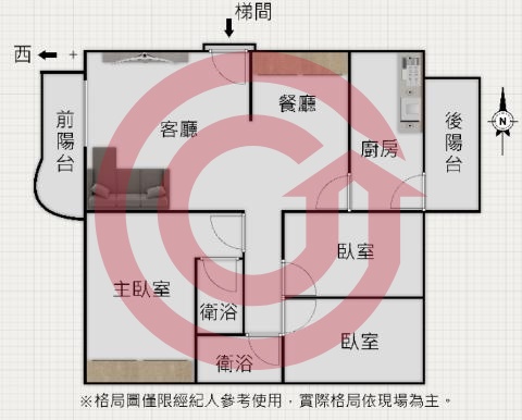 格局圖