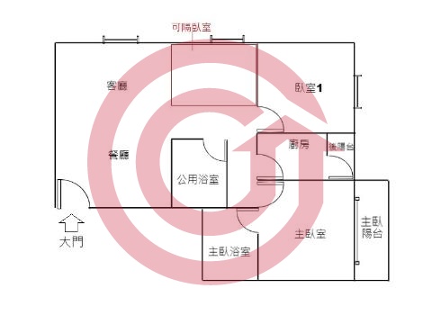 格局圖