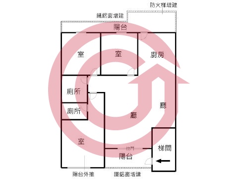 格局圖