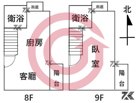 格局圖