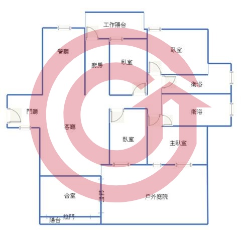 格局圖