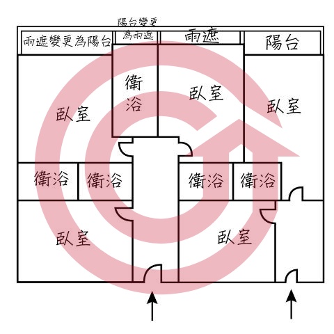 格局圖