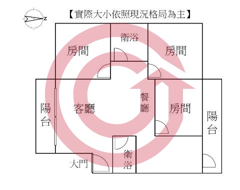 格局圖