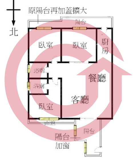 格局圖