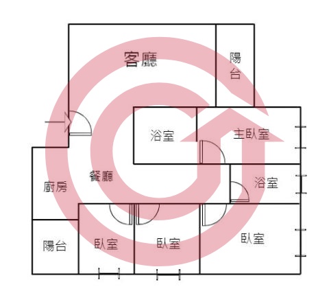 格局圖