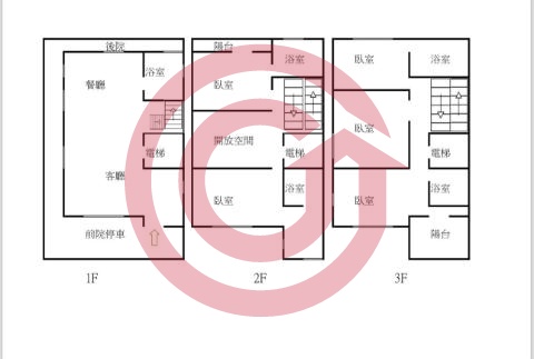 格局圖