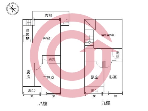 格局圖