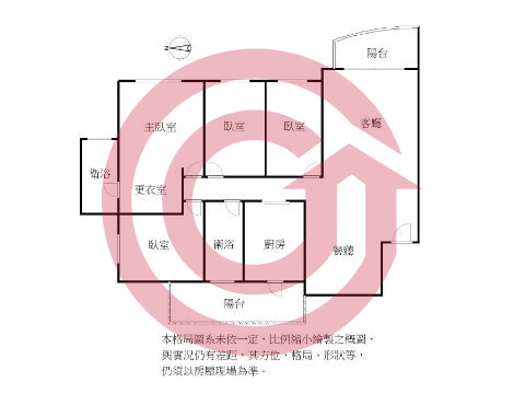 格局圖