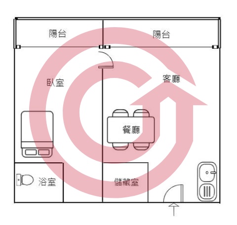 格局圖